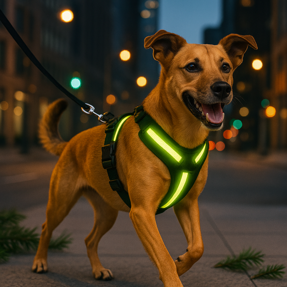 Adjustable Reflective Safety Harness (All Sizes)
