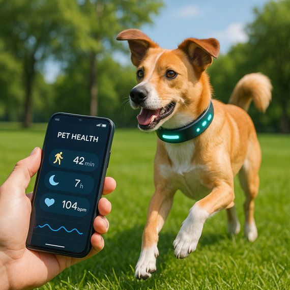 Pet Health Monitoring Collar