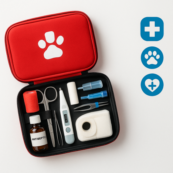 Portable Veterinary First Aid Kit