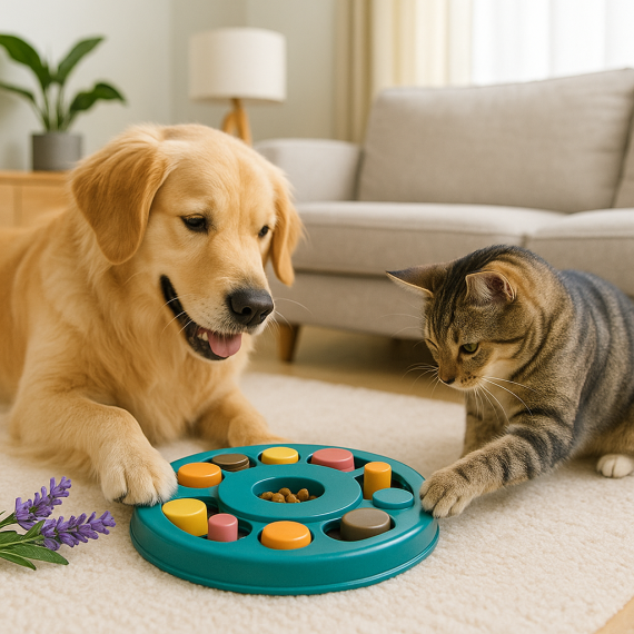 Interactive Enrichment Puzzle Toy