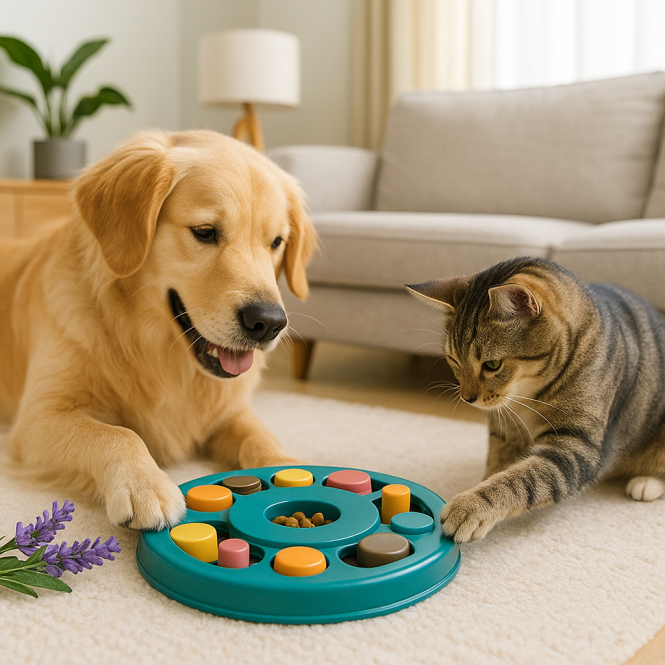 Interactive Enrichment Puzzle Toy